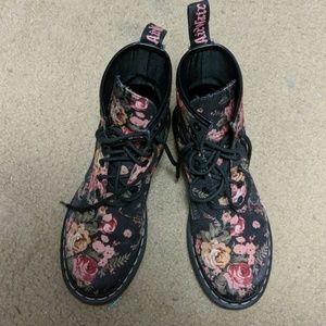 Floral Doc Martens